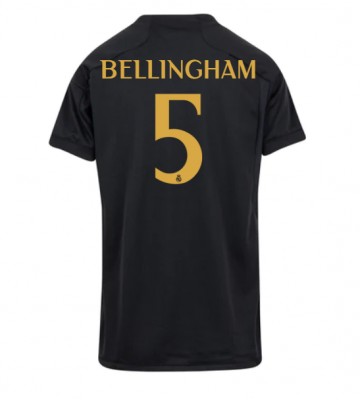Real Madrid Jude Bellingham #5 Replika Tredjetrøje Dame 2023-24 Kortærmet